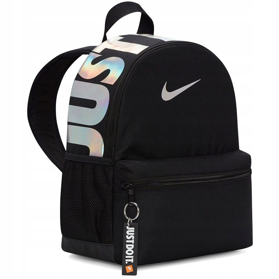 Čierny detský batoh Nike s nápisom Just Do It - Pojemosť 11L